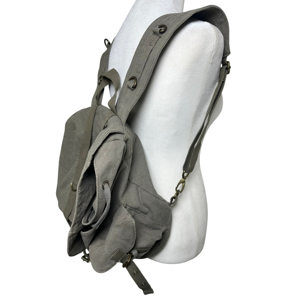 Rothco Backpack Unisex Large Grey Medic Bag Canvas Military Style Rucksack - Picture 5 of 11